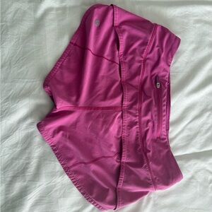 Pink Lululemon Shorts